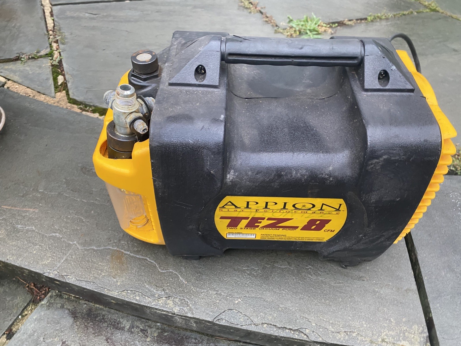 Appion Tez 8 CFM Two-Stage Vacuum Pump SAME DAY SHIPPING NICE UNIT