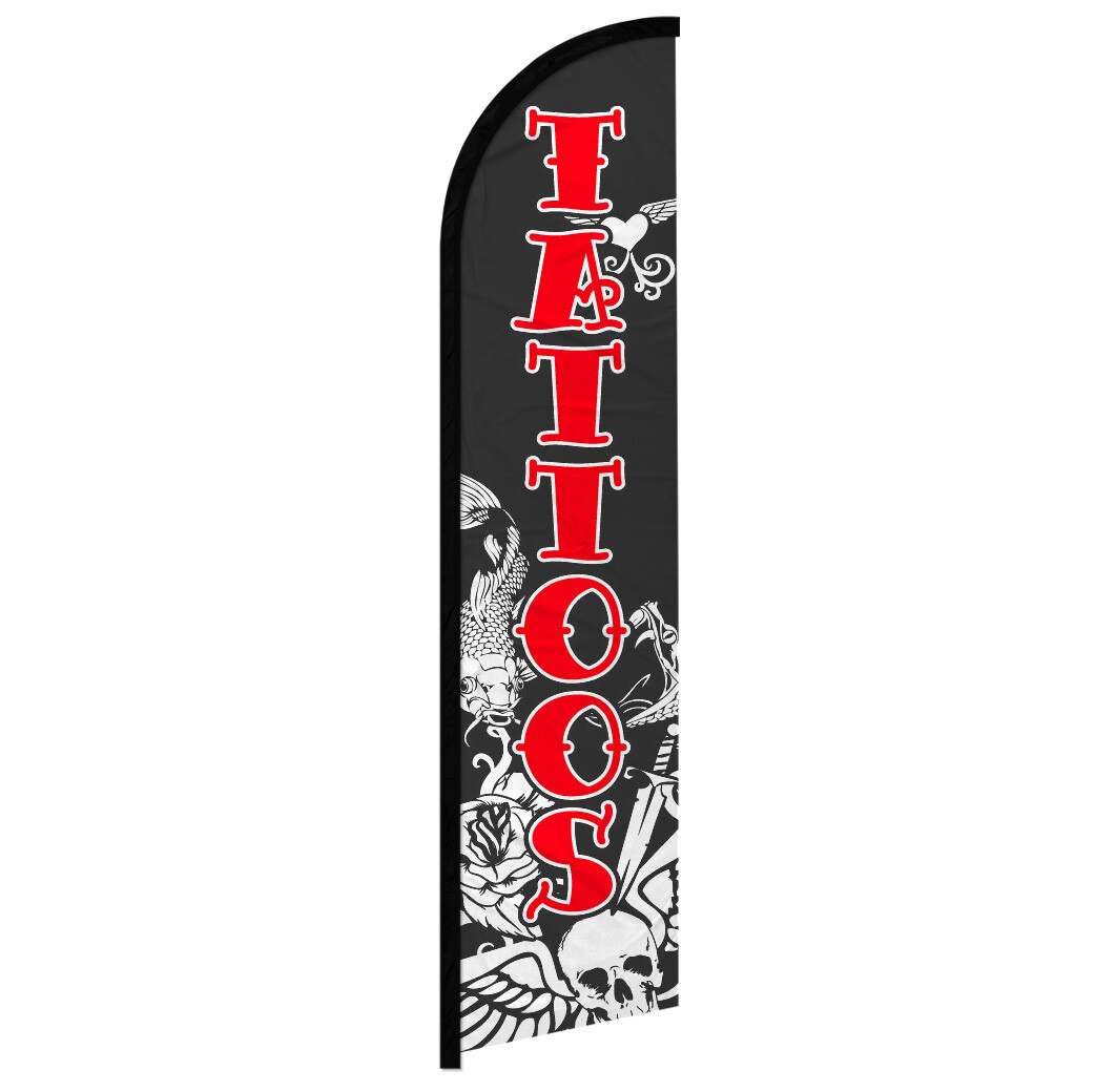 Tattoos Windless Swooper Flag Tattoo Shop