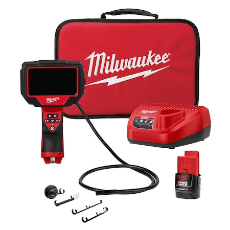 Milwaukee Tool 2323-21 M12 M-Spector 360 4′ Inspection Camera