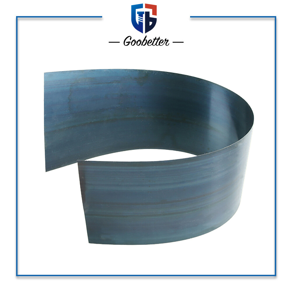 65Mn Spring Steel Strip 0.1~0.7mm Thick Shim Plate Sheet 100/125/150/200mm Wide