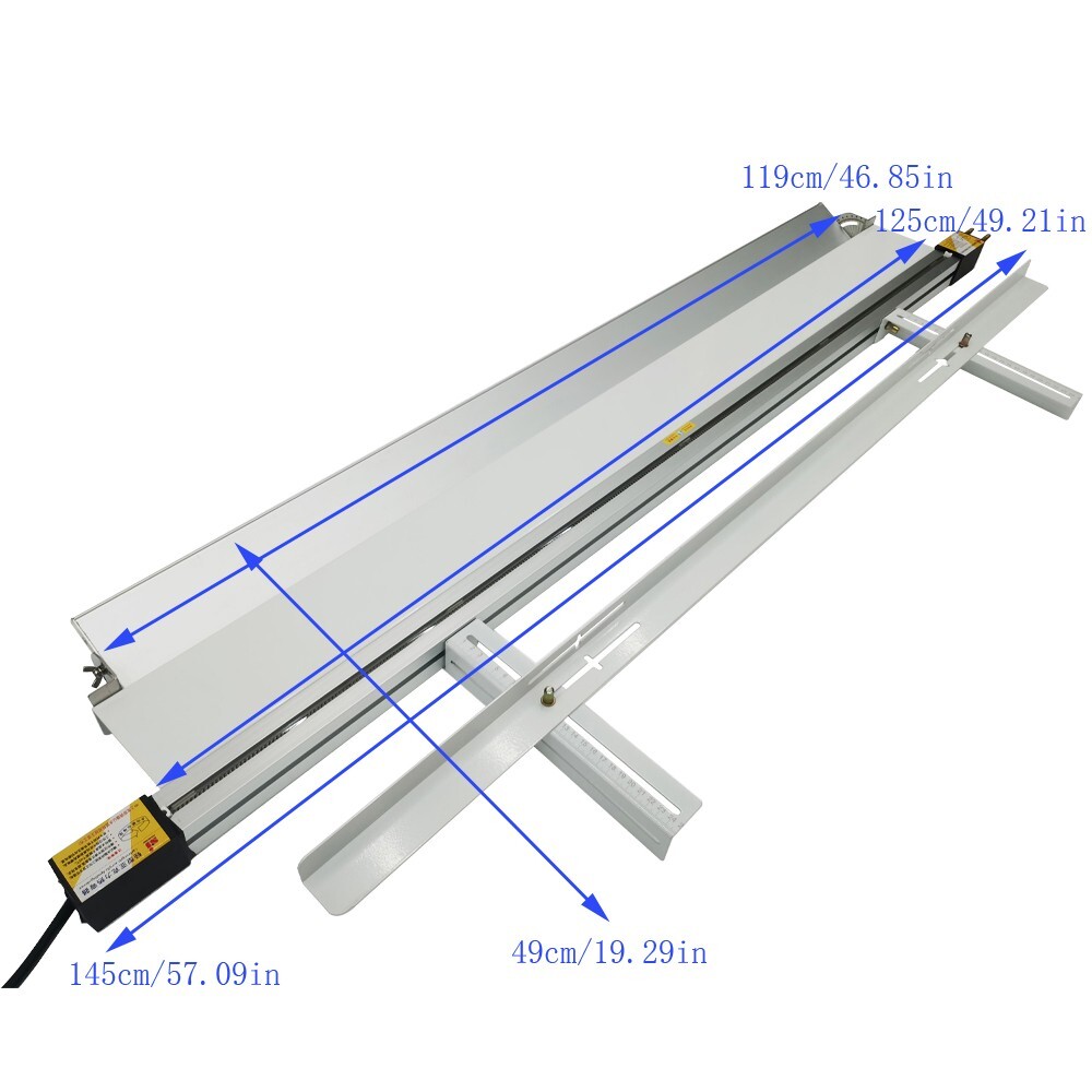 1 PC 48 inch Acrylic Heat Bending Machine Pastic PVC Bender w/ Bracket Angle