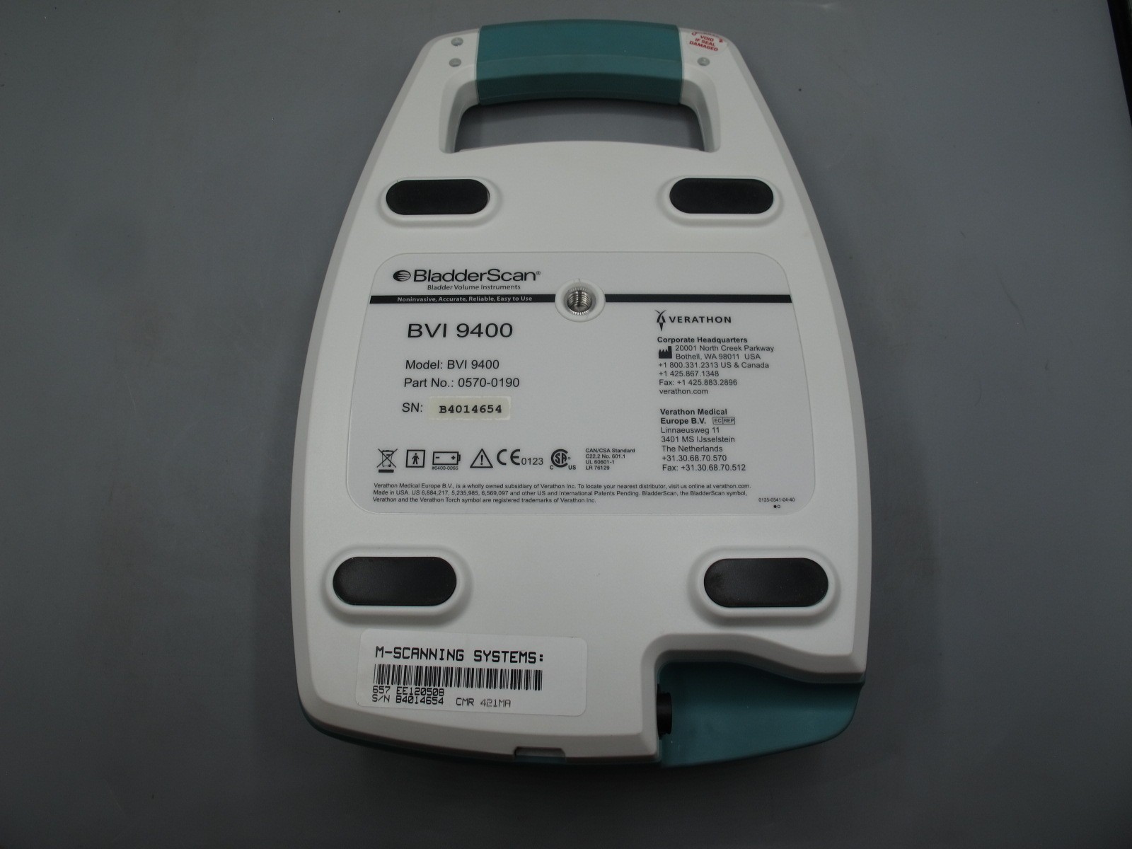 Verathon BladderScan BVI 9400 Portable Ultrasound System (READ) (FREE SHIPPING!)