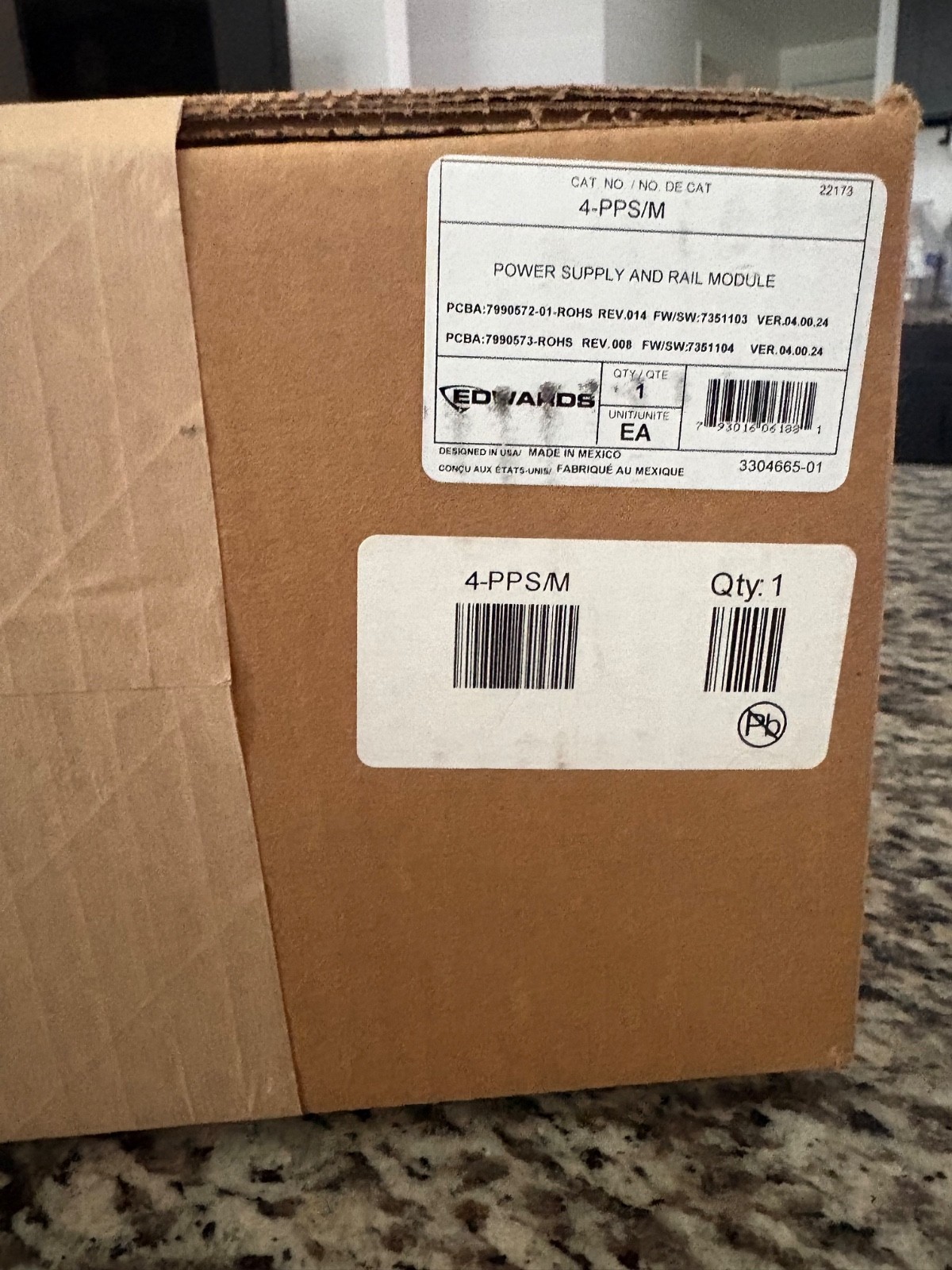 Edwards EST 4-PPS/M Primary Power Supply