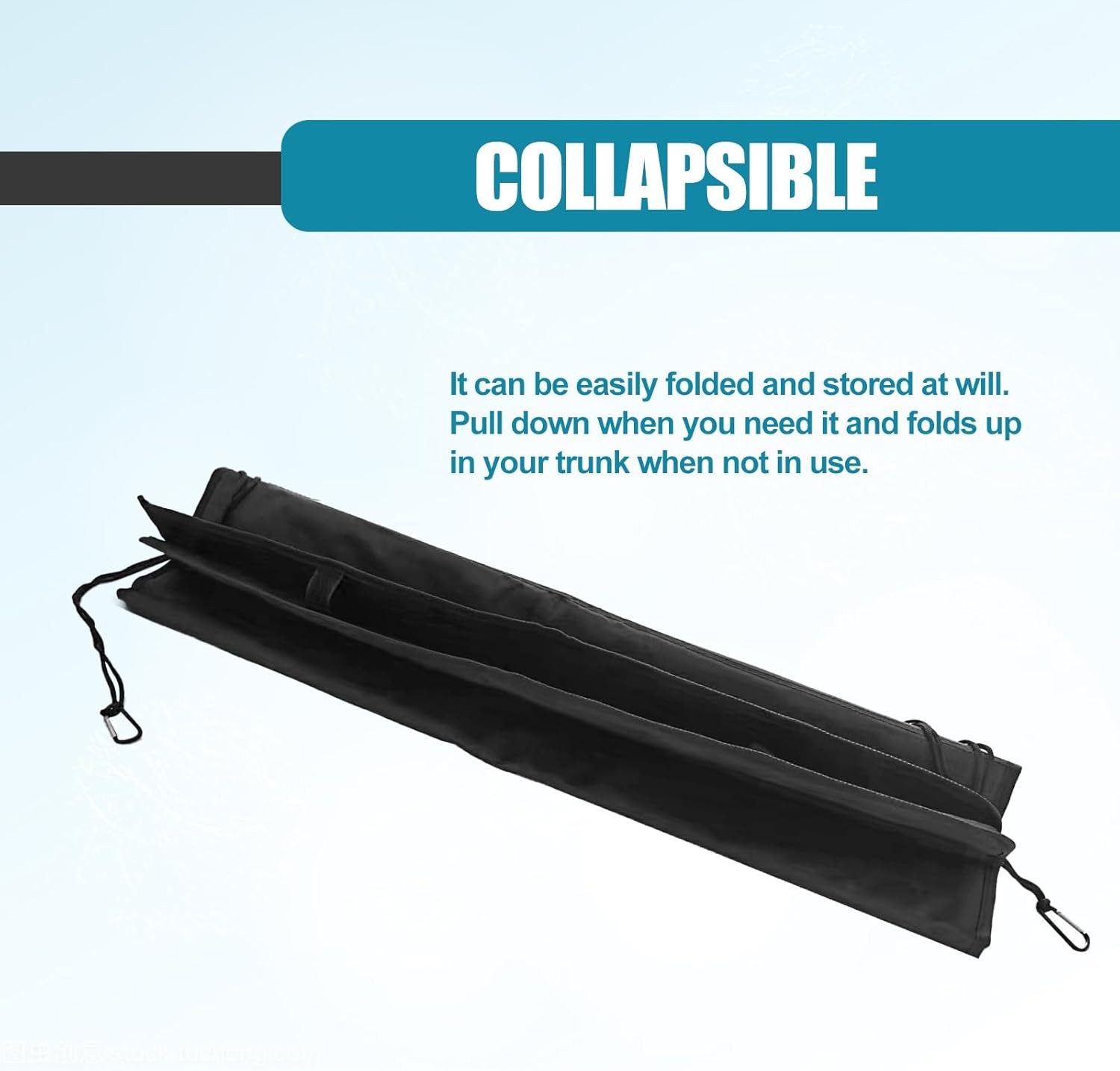Universal Foldable Car Trunk Bumper Guard Mat Rear Bumper Protector, SUV Cargo L