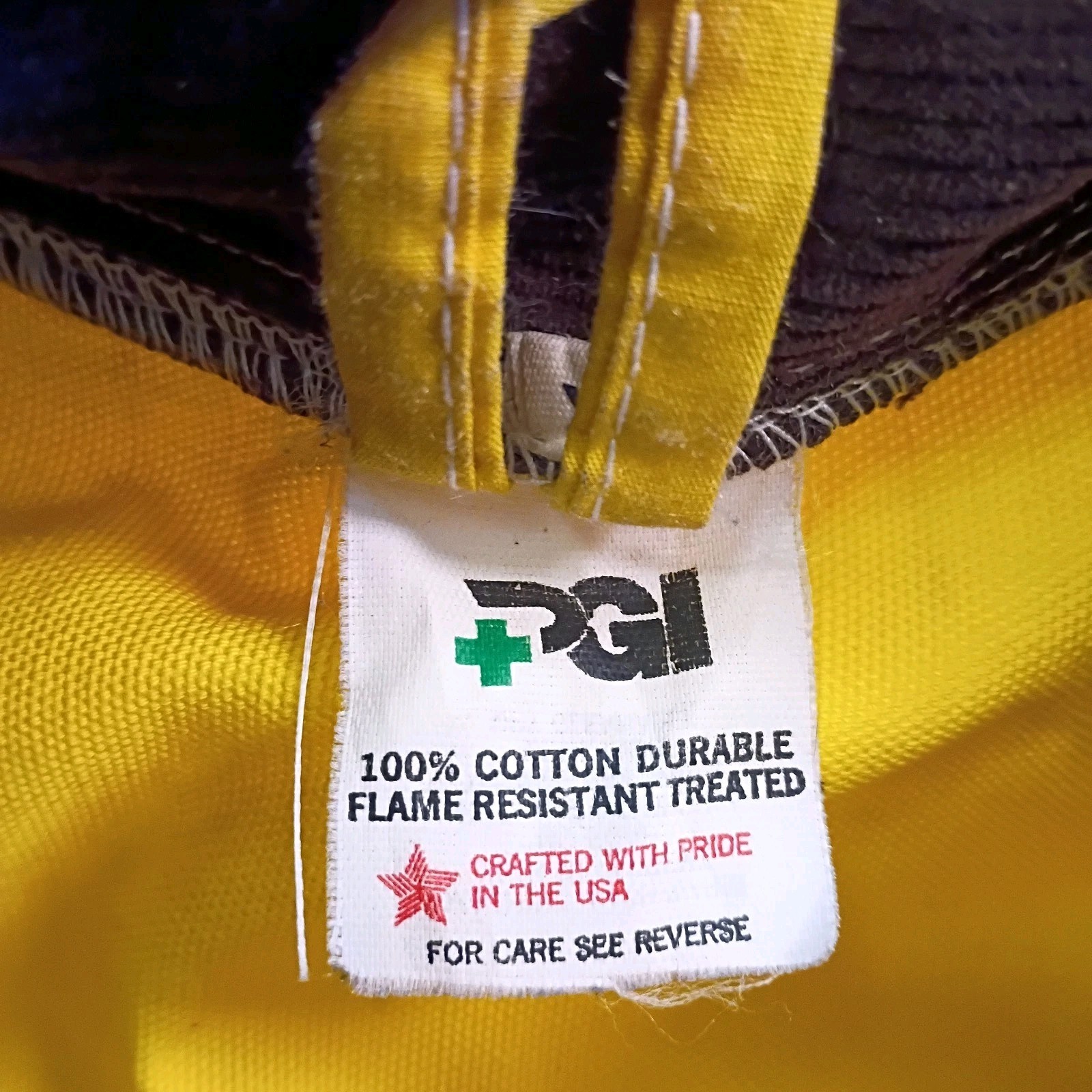 XXXL 3XL Wildland Firefighter Flame Resistant Jacket Yellow PGI Used USA 31 x 28