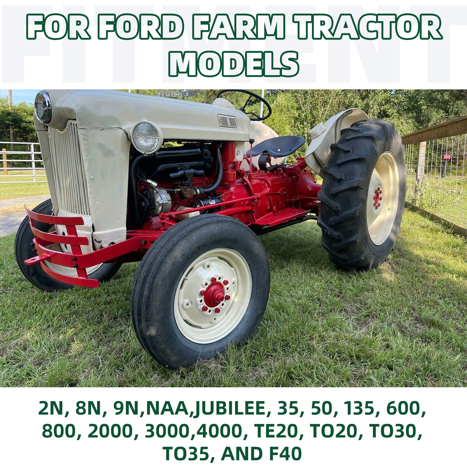 For Ford Massey Ferguson 311541HD Bumper 4000 TO30 TO20 Jubilee 2N 9N 8N Tractor