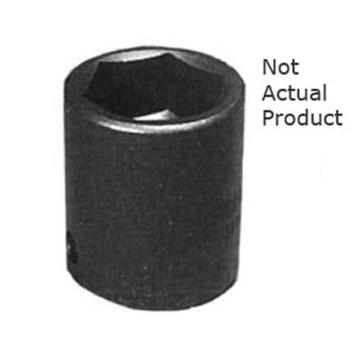 K Tool 32128 Impact Socket, 3/8″ Drive, 7/8″, 6 Point, Shallow
