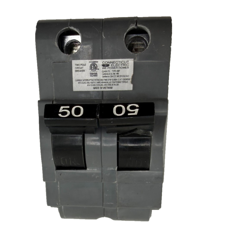 UBIF250N Federal Pacific Electric Stab-Lok NA250 Replacement Two Pole 50 Amp