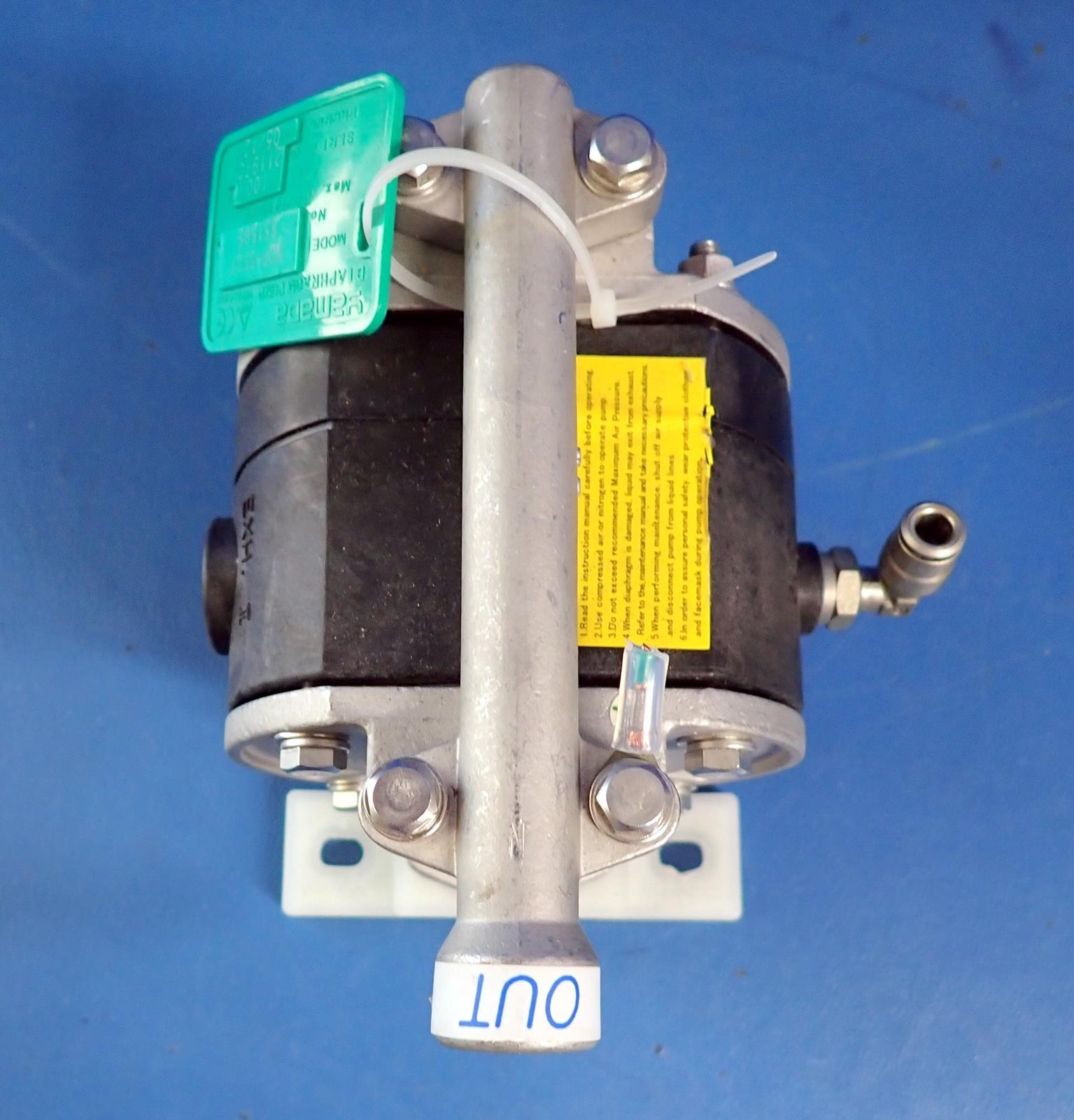 YAMADA NDP-5FST Air Powered Double Diaphragm Pump | 851565