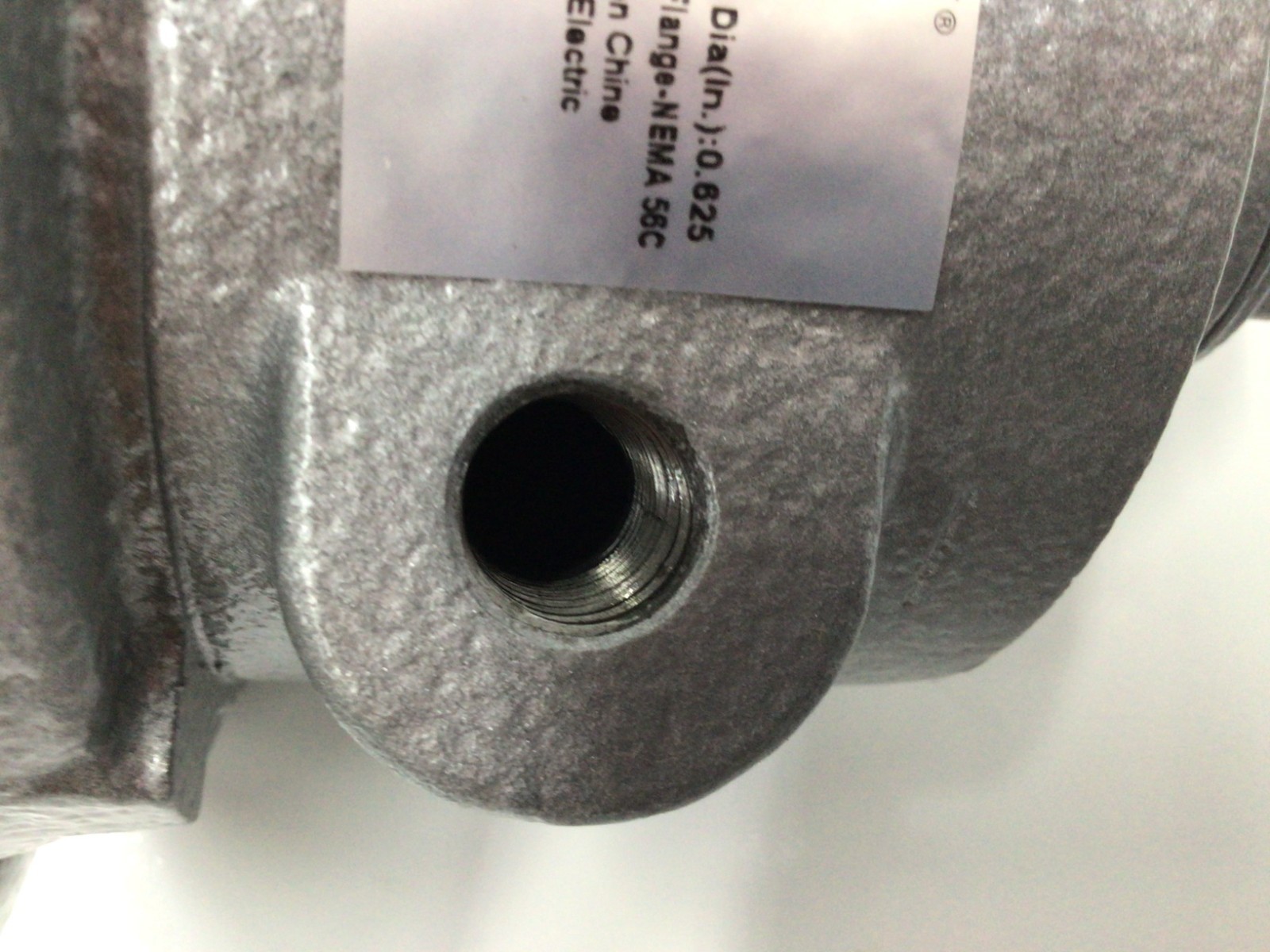 Speedaire 22Ux46 Air Motor, 1.7 Hp, 78 Cfm, 3000 Rpm