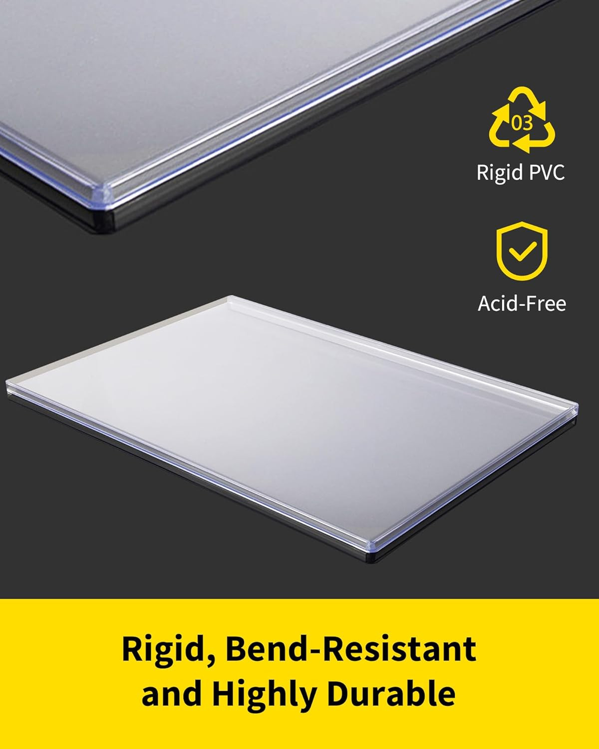 Magazine Toploaders – 7Mm Thick Plastic Sleeves, 9X11.5 Top Loader Binder Magazi