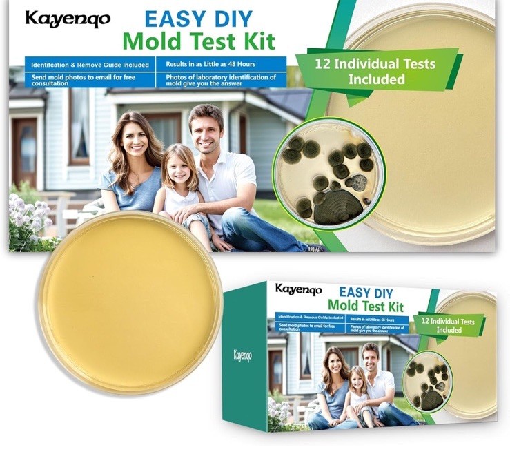 Mold Test Kit for Home – 12 Simple Detection Tests,Test HVAC System,Home Surf…