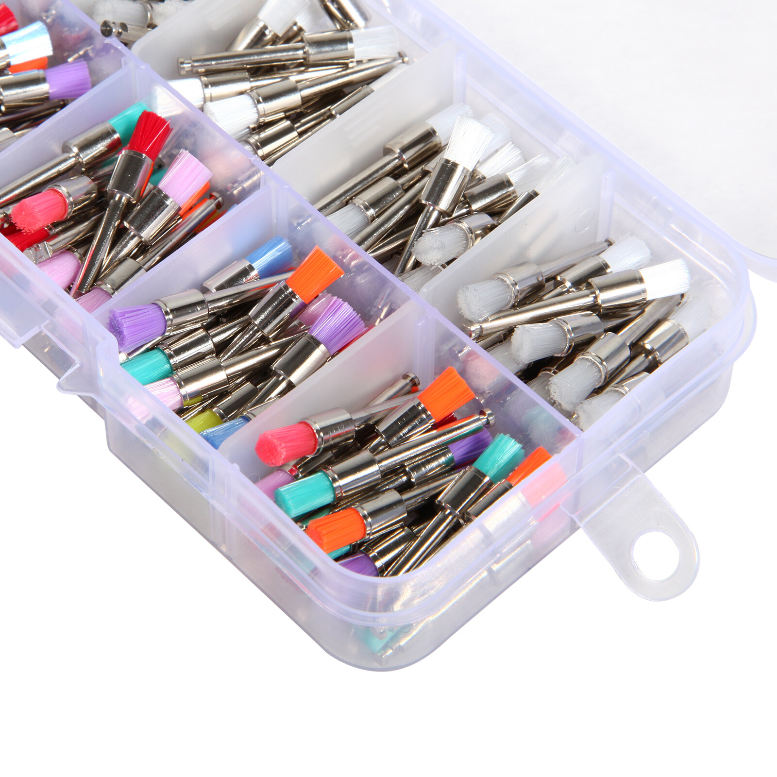 1000pcs Dental Rubber Prophy Tooth Teeth Polish Polishing Cups Latch Type Brush