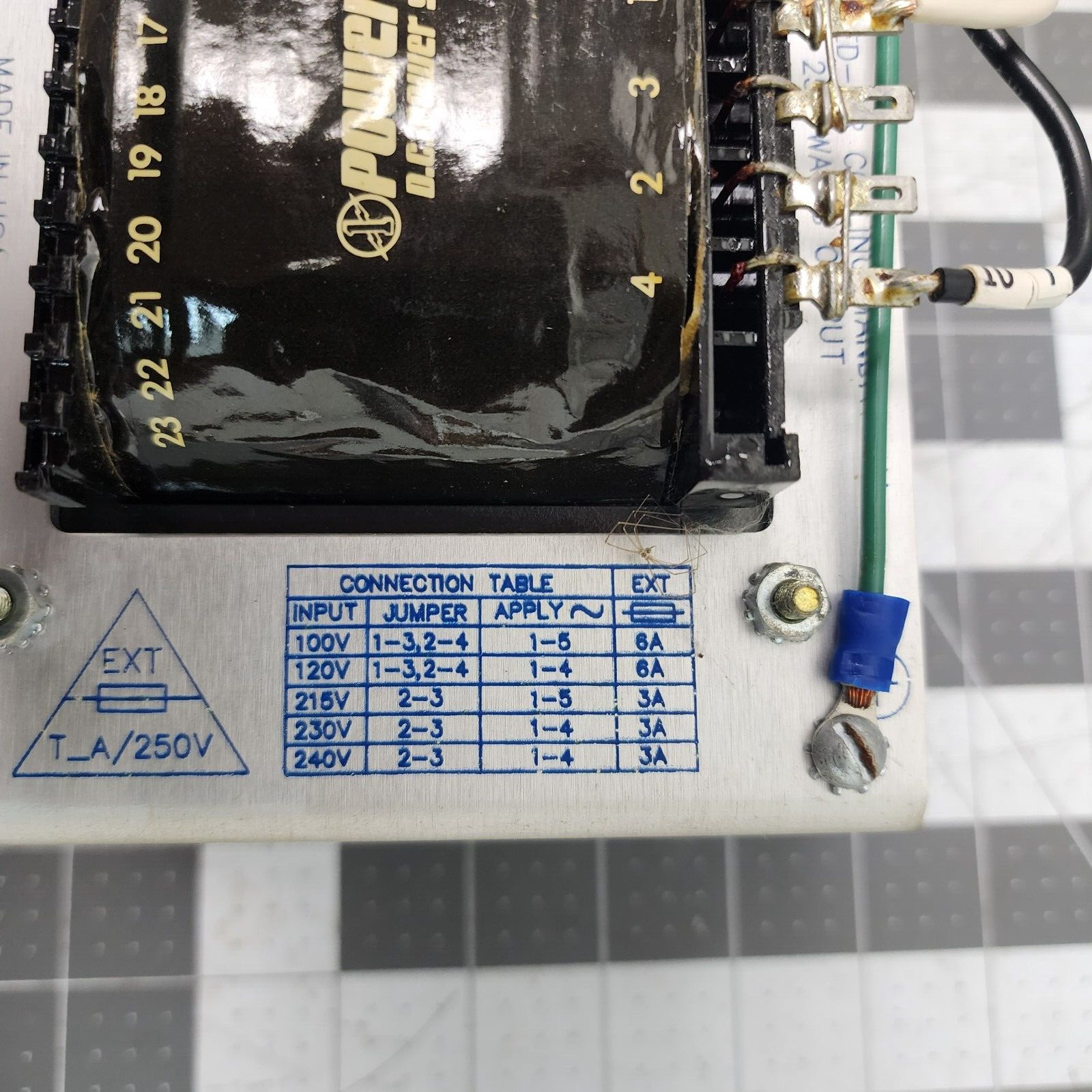 Power-One F24-12-A 24/28V 12A Output Transformer 120/230VAC Input [B0S4]