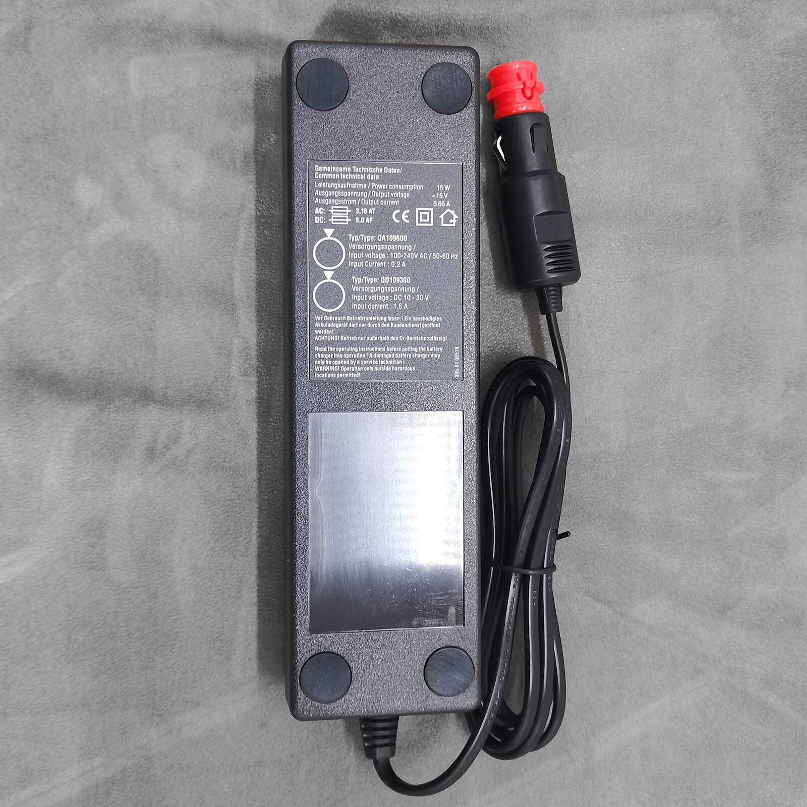 Battery Chargers for BA225030 HBC Radiomatic 220V QA109600 QD109300 #T516 YS