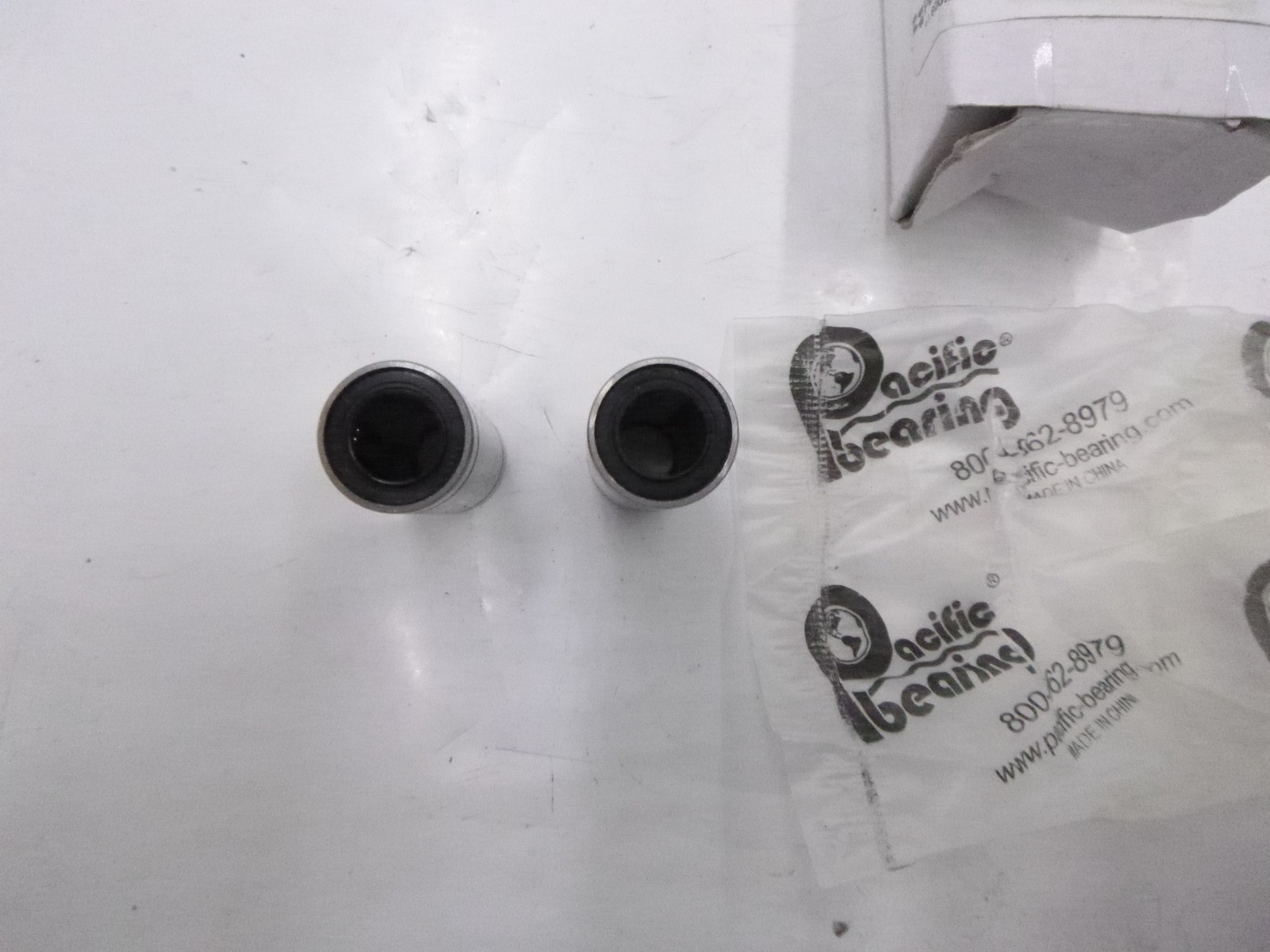 2-Pack PBC Linear Ball Bearing IP06GW 3/8″ ID Closed Double Wide