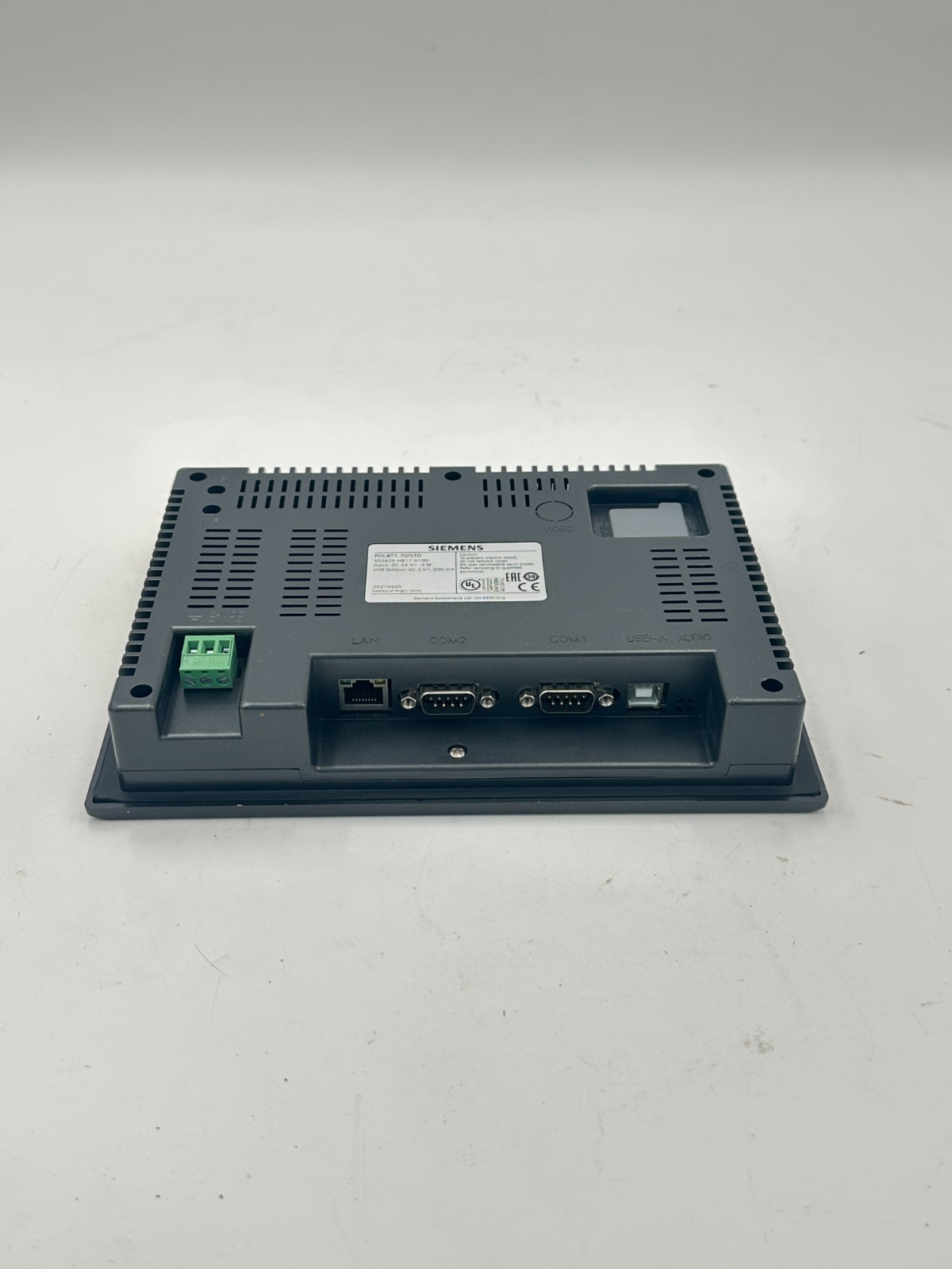 Siemens POL8T1.70/STD S55626-H817-A100 HMI Touch Screen Terminal 24VDC Tested