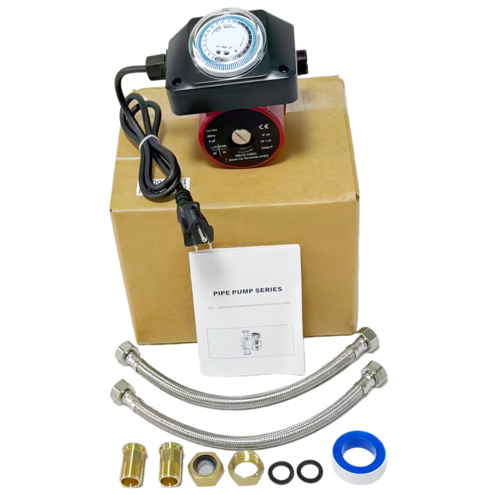 Hot Water ReCirculating Pumps 595916 UP15-10SU7P Fits For Grundfos 1/25 HP 115V