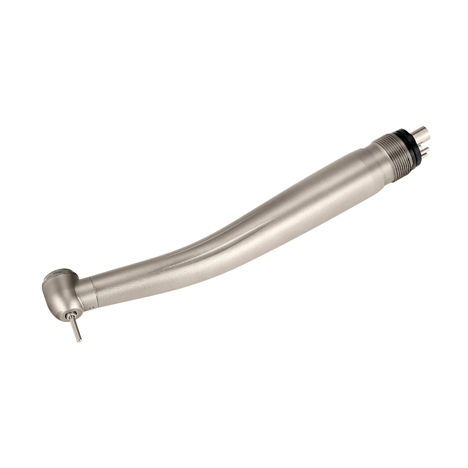 Dental High Speed Handpiece Ceramic Rotor Push Button 4Hole Single Way Spray 1PC