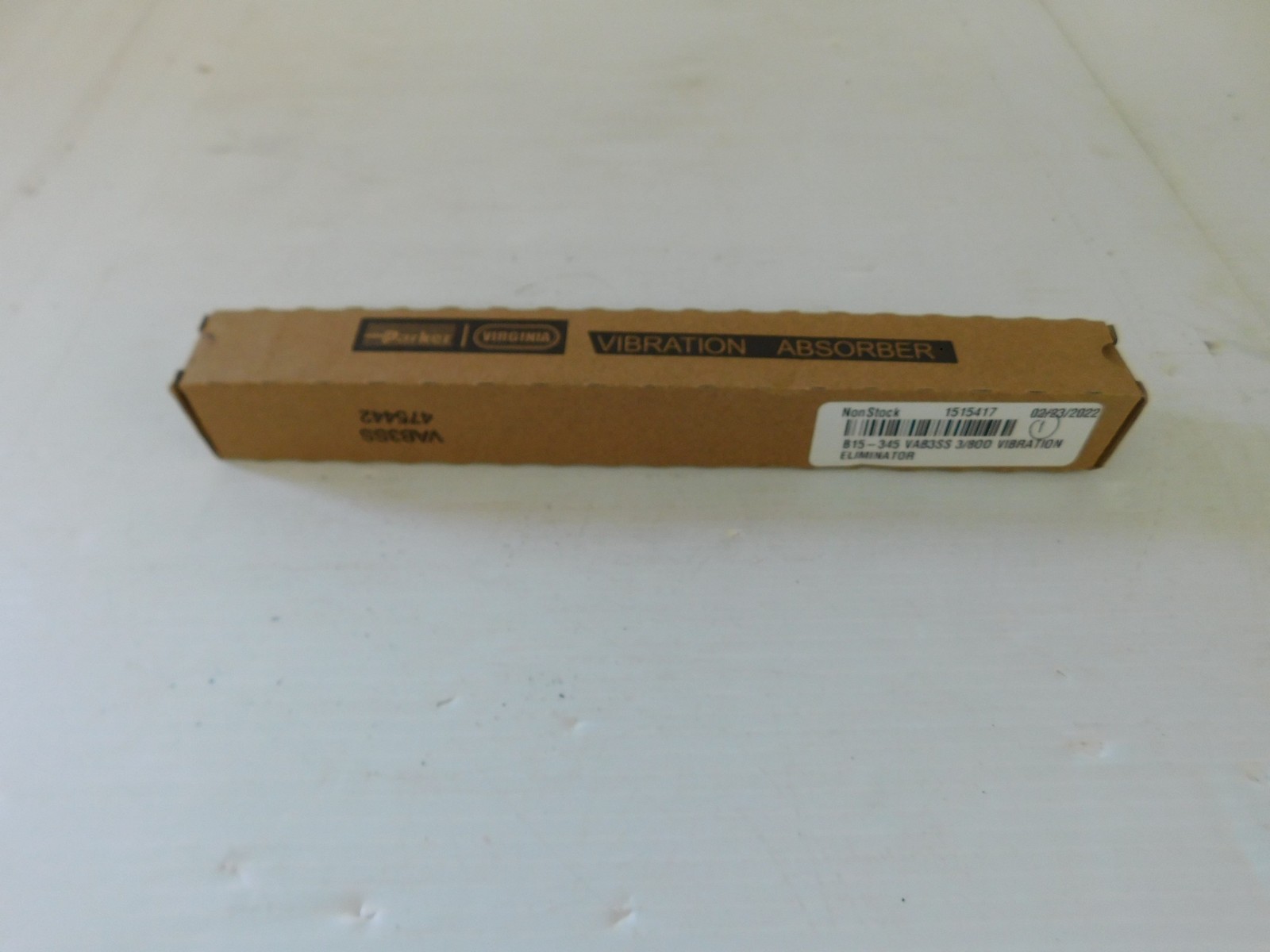PARKER VIRGINIA VIBRATION ABSORBER VAB3SS 3/8″ – NEW (PQY147)