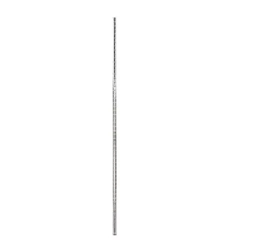 24″ NSF Commercial Chrome Wire Shelving Poles Set of 4 Adjustable Metal Posts