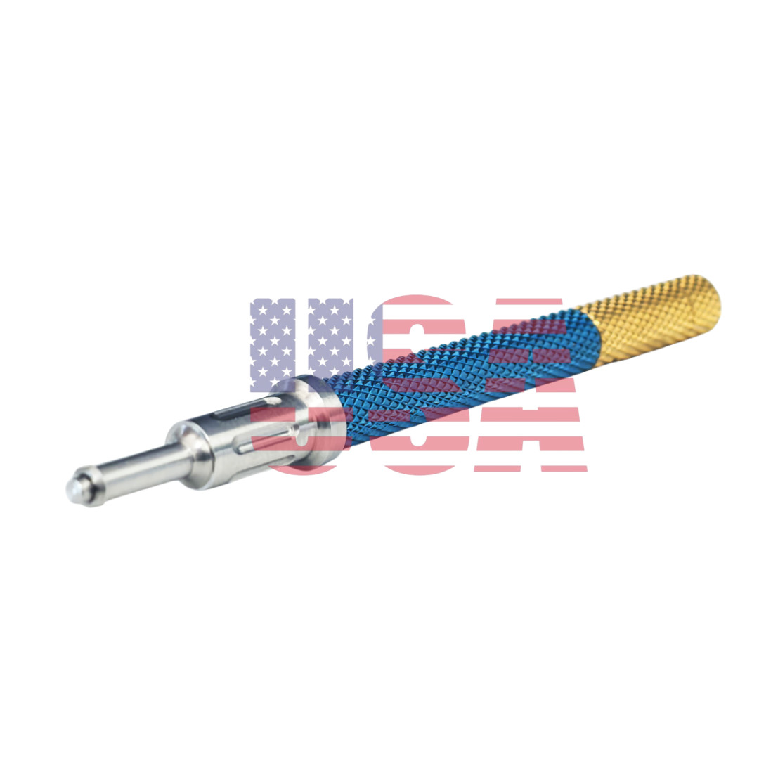 US Implant Universal Retention Caps Insertion Extraction Remove Core Tool