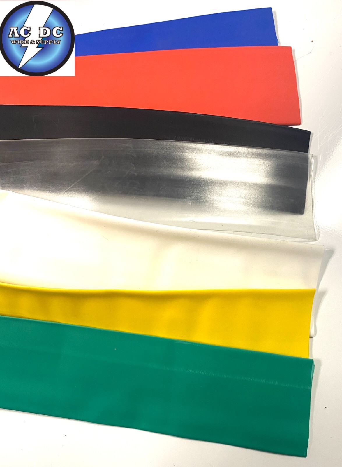Heat Shrink Tubing 1” Diameter x 4 Ft 2:1 Ratio Sleeve Wire Wrap (25mm)