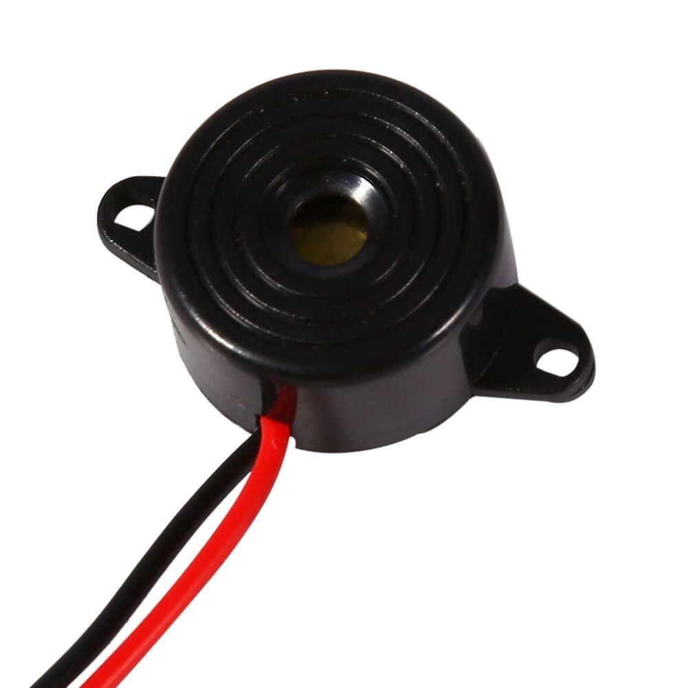 8 PCS – Buzzer Alarm Active Piezo 3v 5v 6v 12v 24v Continuous Sound DC 85DB C20