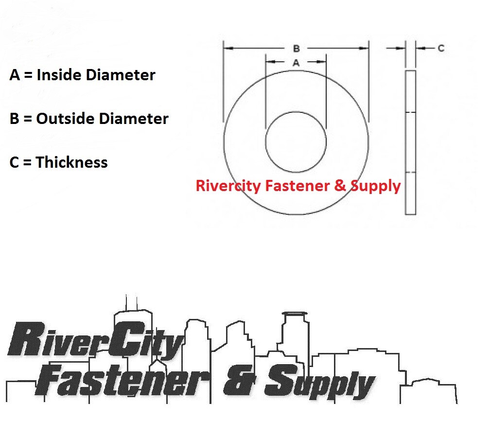 7/16-14 x 1-1/4 Grade 8 Bolts Screws Flat Washer & Lock Washer Nuts 7/16x14x1.25