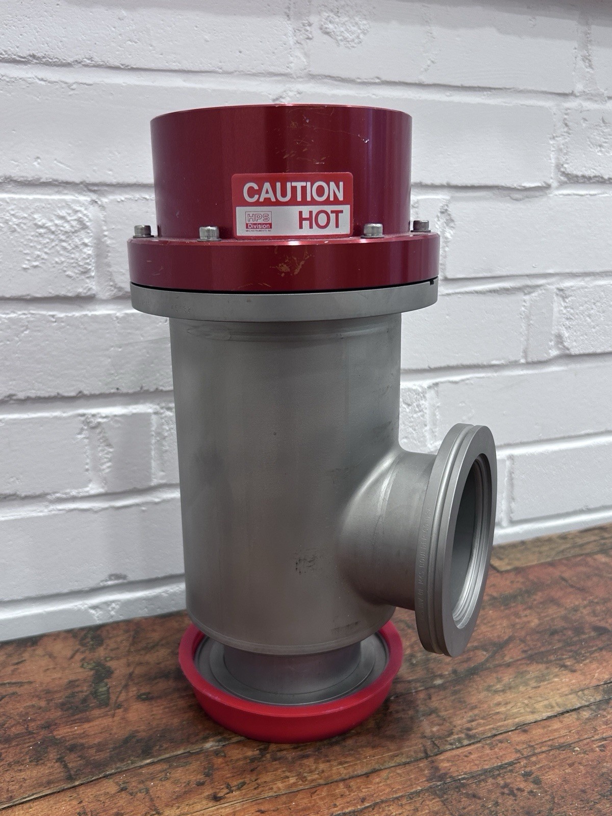 HPS MKS Heated High Vacuum Valve Chamber KF40 120V Laboratory UHV Assembly Read