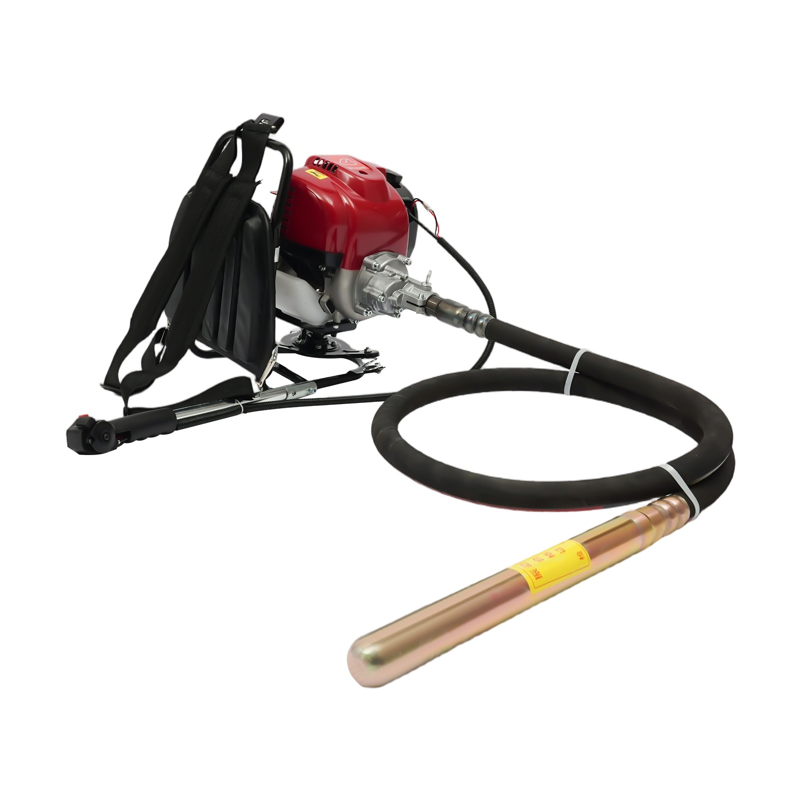 4 Stroke 1.4HP Concrete Vibrator Backpack Vibrator Portable Concrete Vibrator