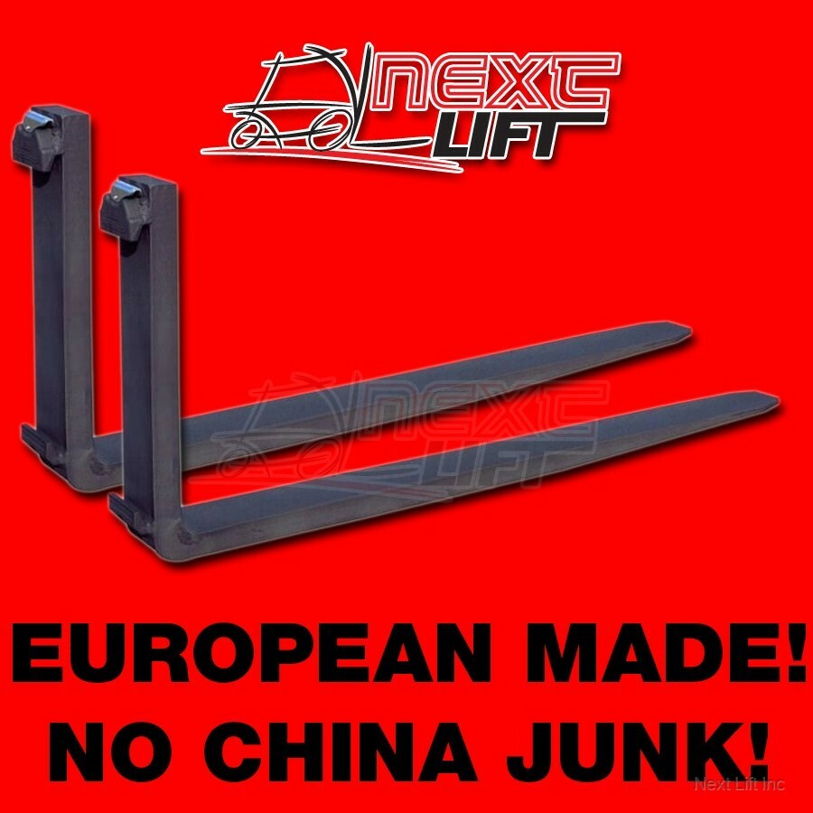 NEW CLASS III 3 72″ FORKS 1.75 X 5 X 72 CL3 PAIR 6FT SET FORKLIFT FREE FREIGHT!
