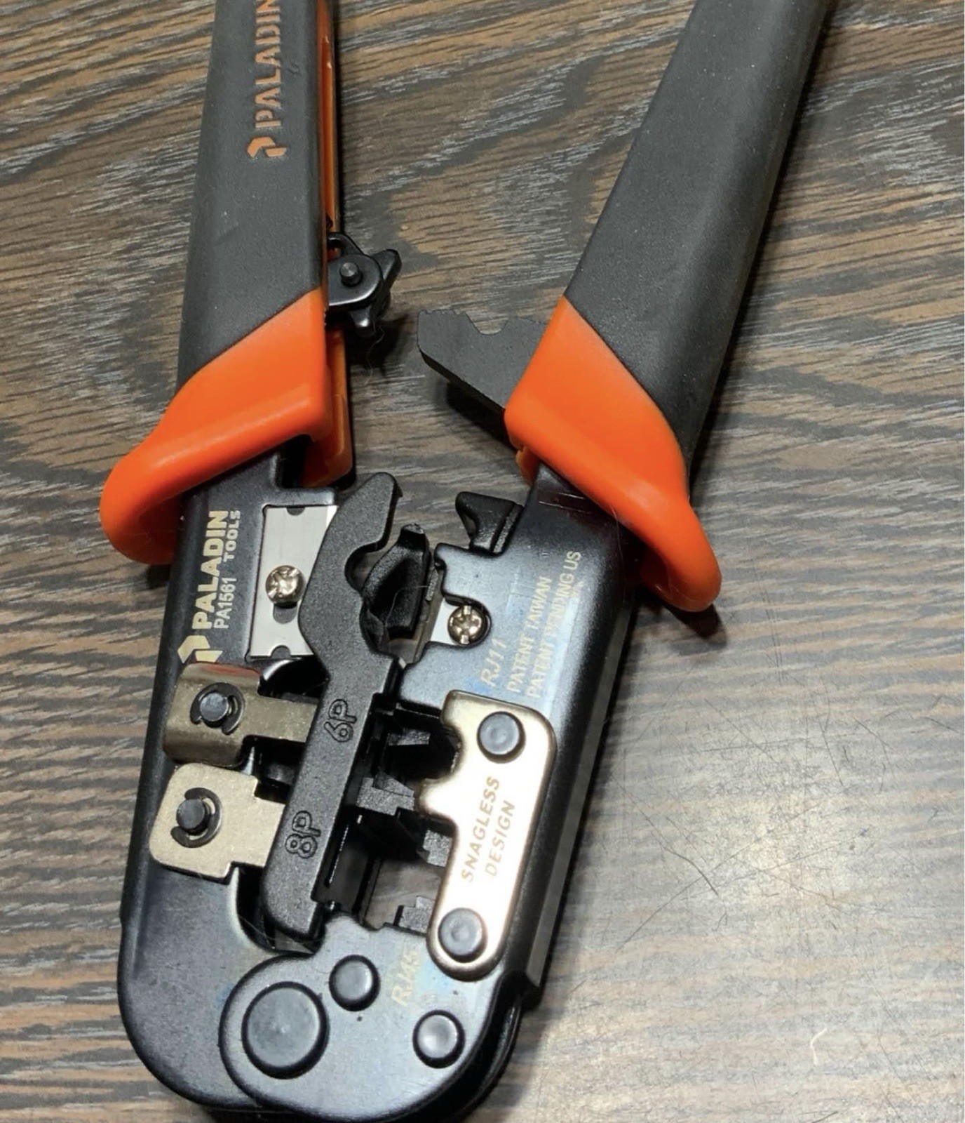 Paladin Tool All in One Data Tool Crimper Cat5 Cat5E Cat6 RJ45 RJ11 RJ12 RJ22
