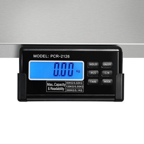 440lbs/200kg Livestock Vet Platform Scale Dog Pig Sheep Pet Digital Weight Scale