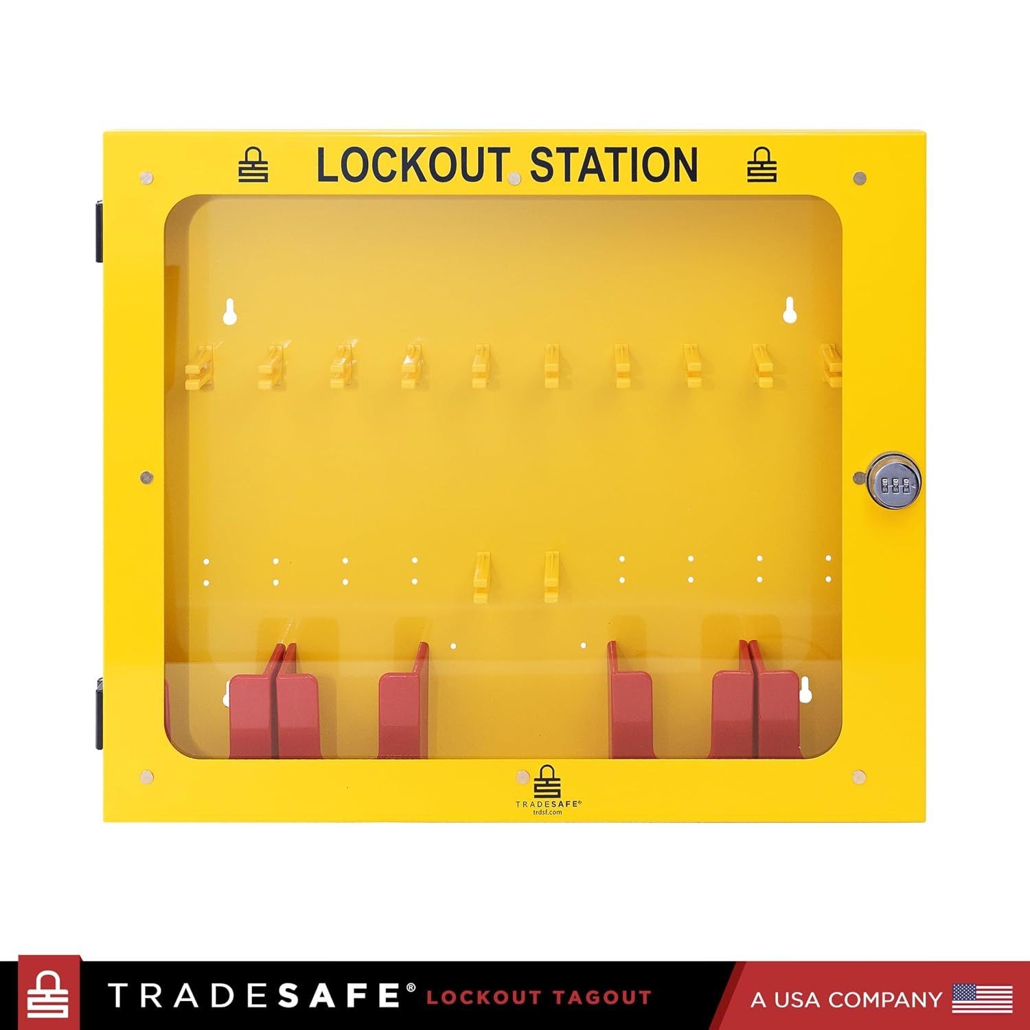 Lockout Tagout Station, Lock Out Tag Out Station Unfilled – No Loto Devices Incl