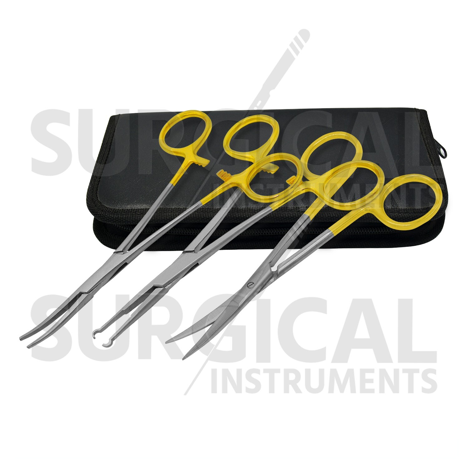 3 Pieces Sutureless Vasectomy Surgery Set Surgical Instruments German Grade