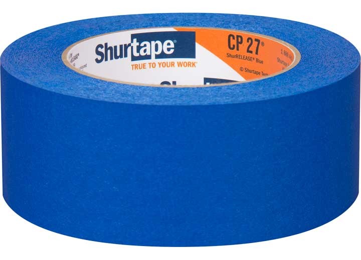 Shurtape CP 27 14-Day ShurRelease Blue Painters Tape Blue 5.08 Mils – 48mm x 55M