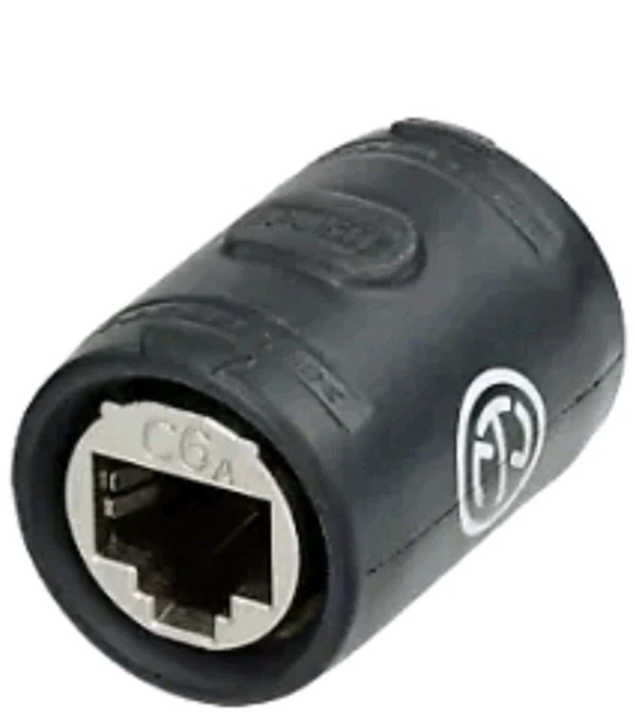 Neutrik NE8FFX6-W Ethercon CAT6A Feedthrough Coupler Adapter