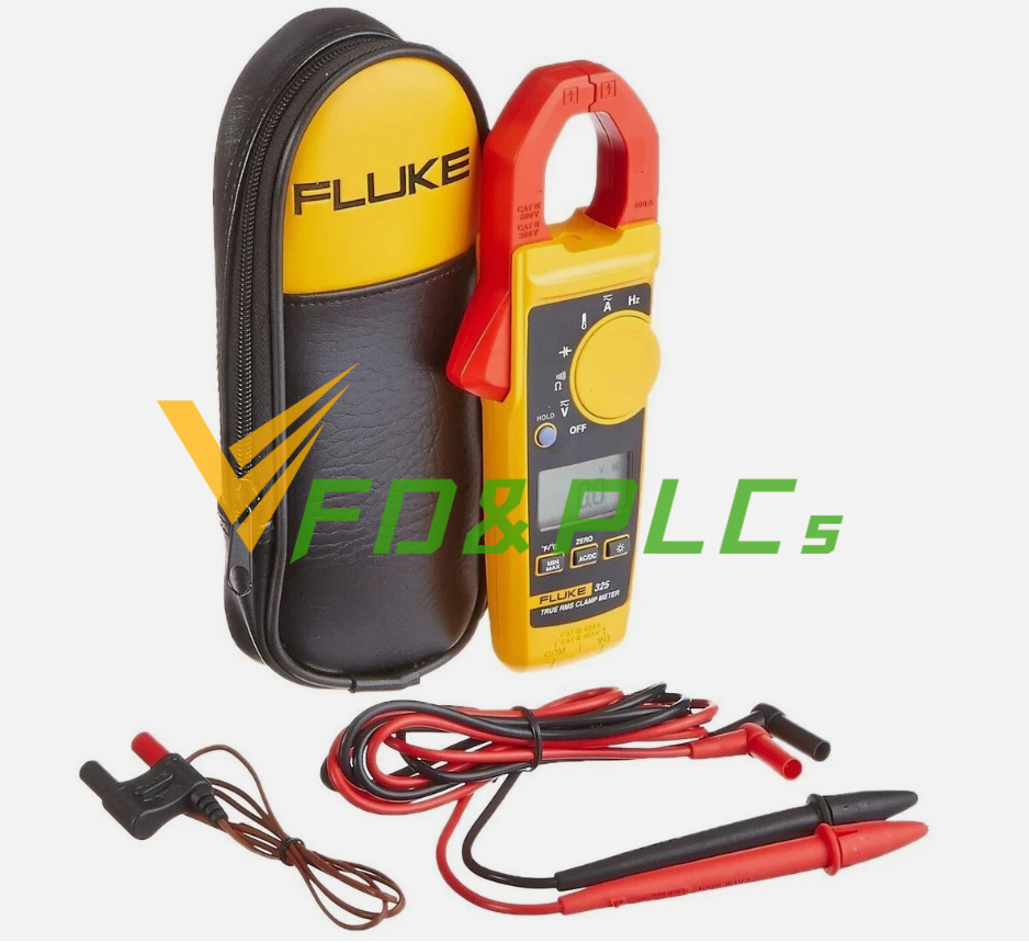 1pcs New Fluke 325 True-RMS Clamp Meter 40.00 A / 400.0 A with Soft carrying c