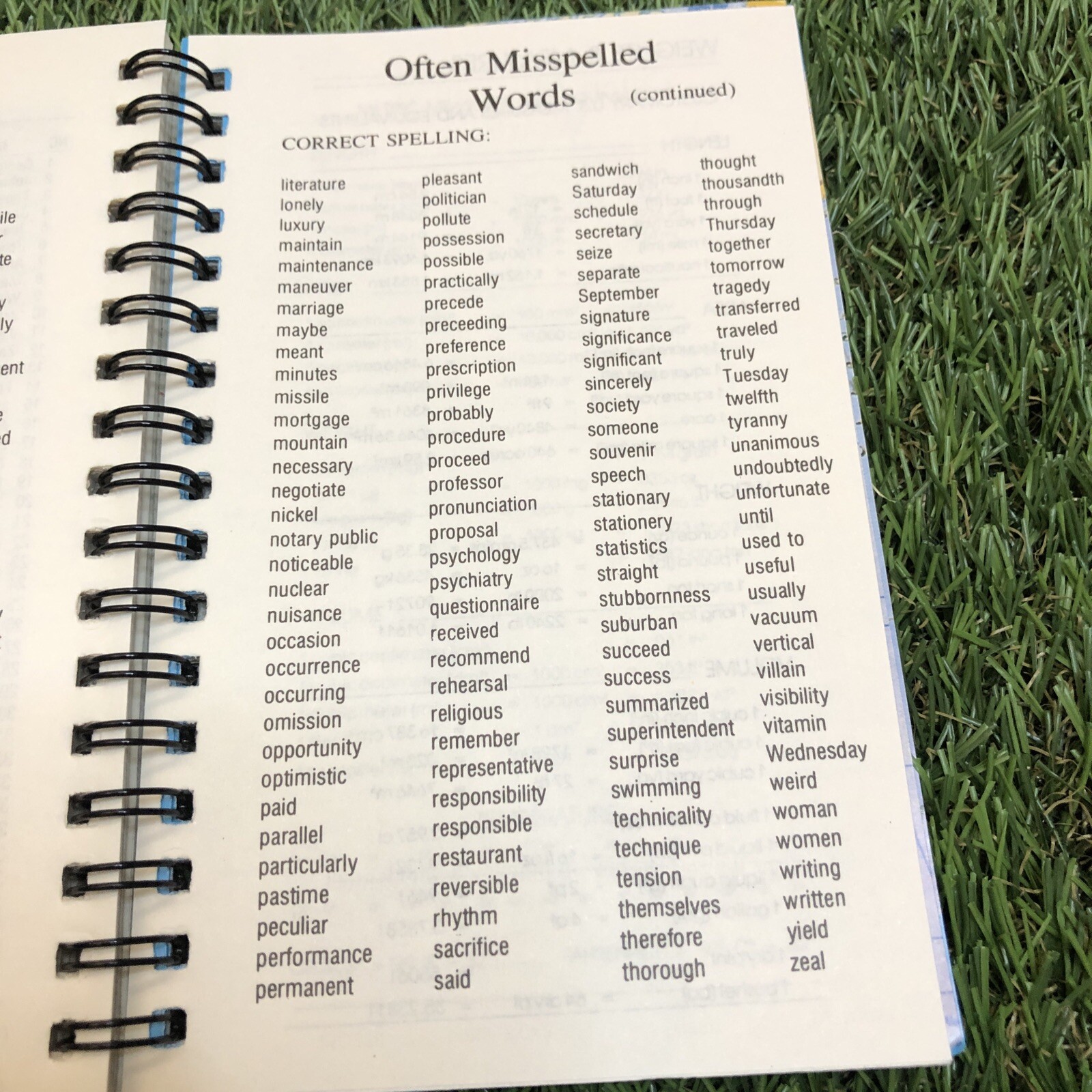 Vintage 1995-97 Michael Stevens 12 Months Spiral Mini Planner 6”x4”clean