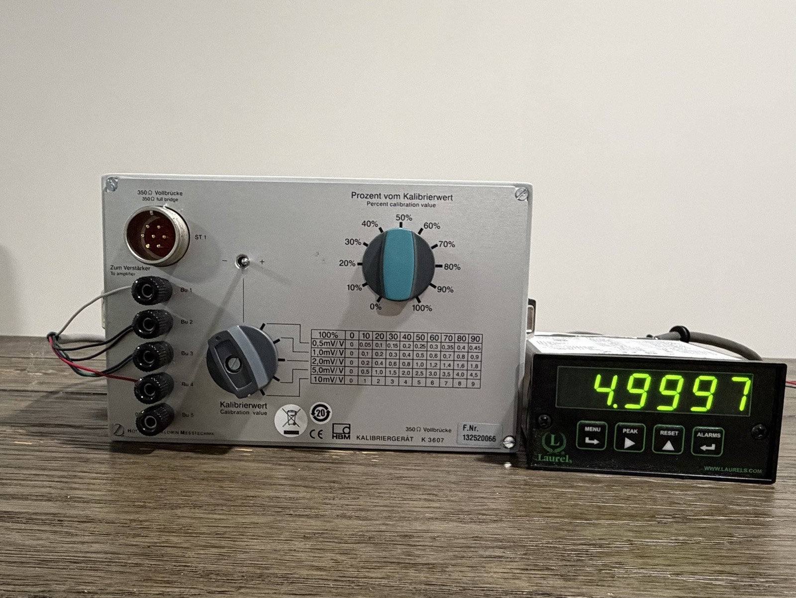 HBM K3607 Calibration Unit