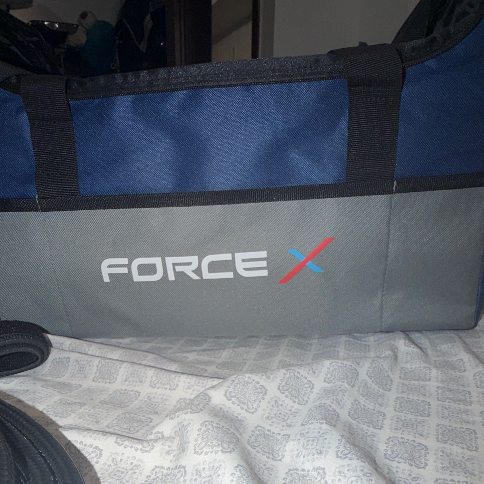 Force X VR Headset Bundle Blue/Black w/ Carrying Case, Power Adapter & Cables