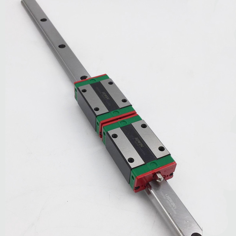 25mm HIWIN Linear Guide Rail HGR25 800mm & 2pcs HGH25CA Rail Block Slider CNC