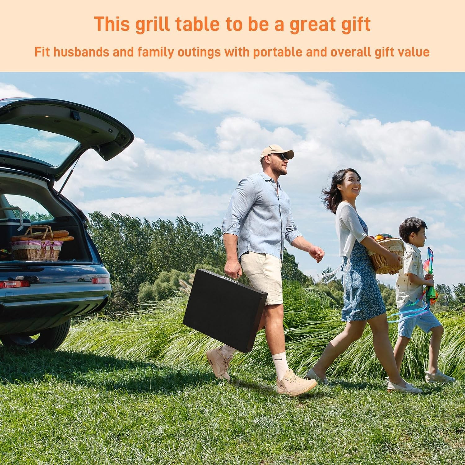 Portable Outdoor Grill Table,Blackstone Griddle Stand,Movable Griddle Stand Fit