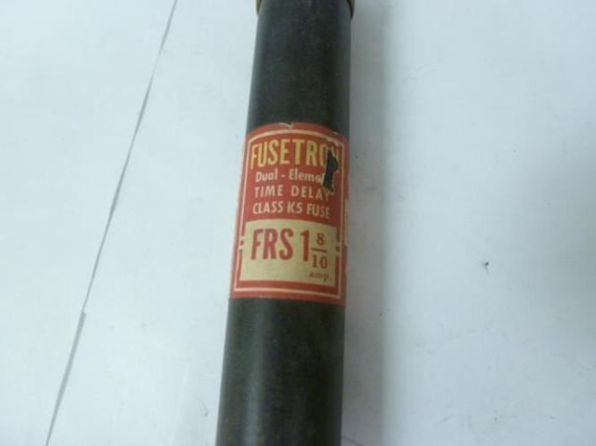 198400 Old-Stock; Fusetron FRS1 8/10 Fuse; 1-8/10 Amps; 600V