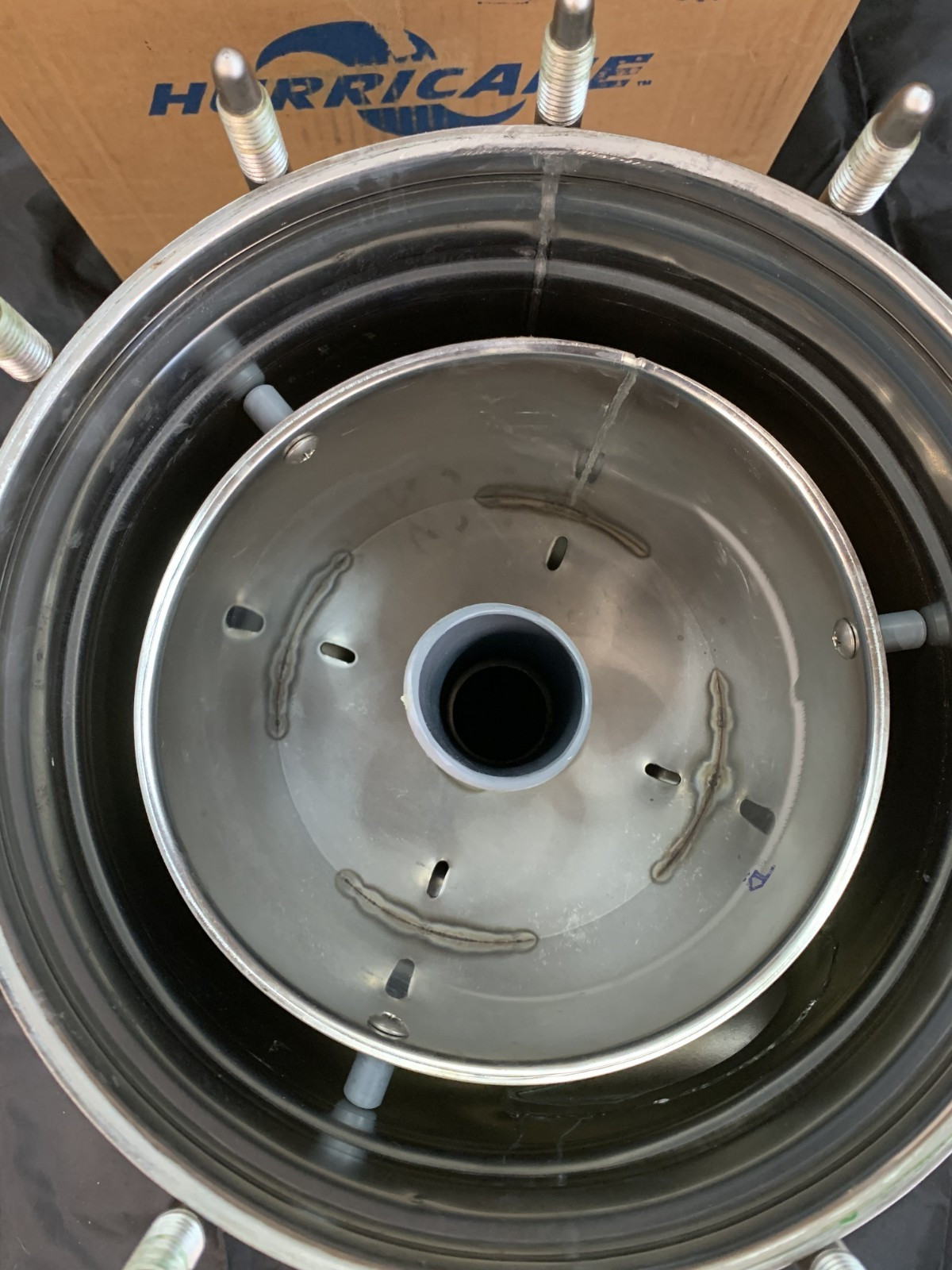 Harmsco HUR 40 HP (Hurricane) Cyclonic Single Cartridge Filter Housing, 304 SS
