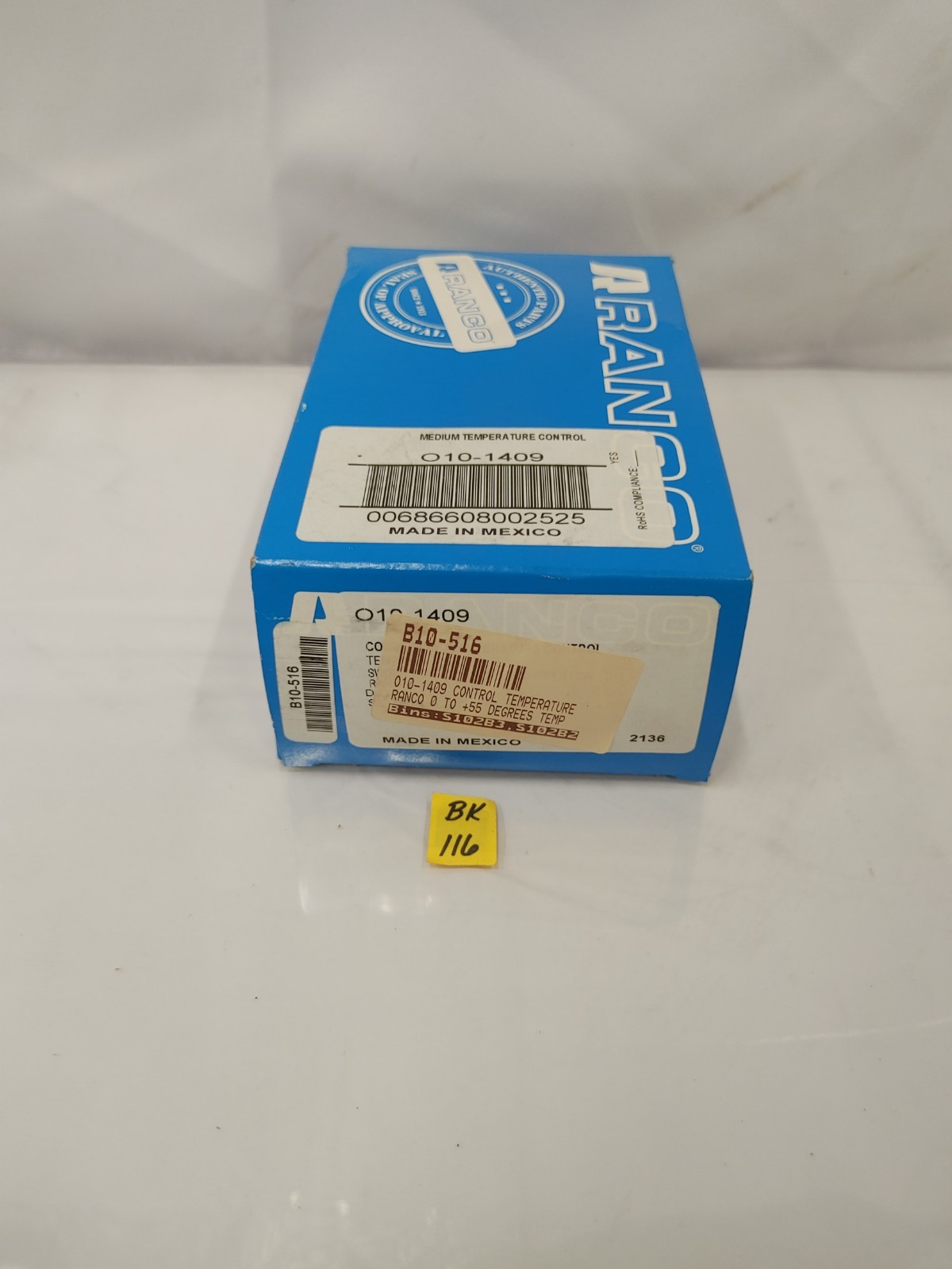 Ranco 010-1409 Temperature Control