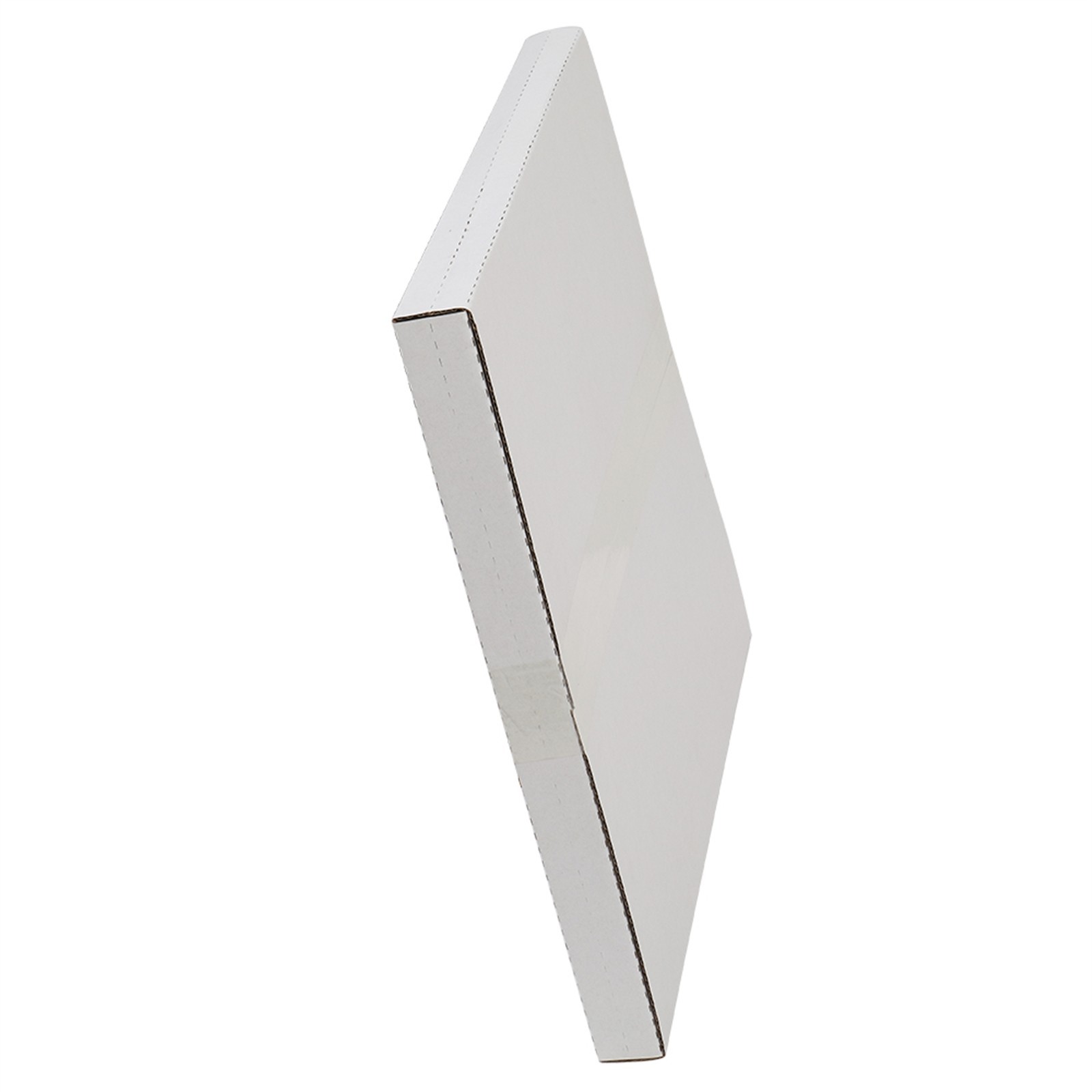 25PCS Vinyl Record Shipping Boxes 12.5″ Album Mailers Cardboard Packaging White