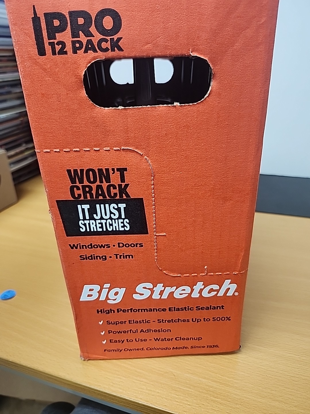 (11) Sashco Big Stretch Acrylic Latex High Performance Caulking Sealant 10.5 Oz
