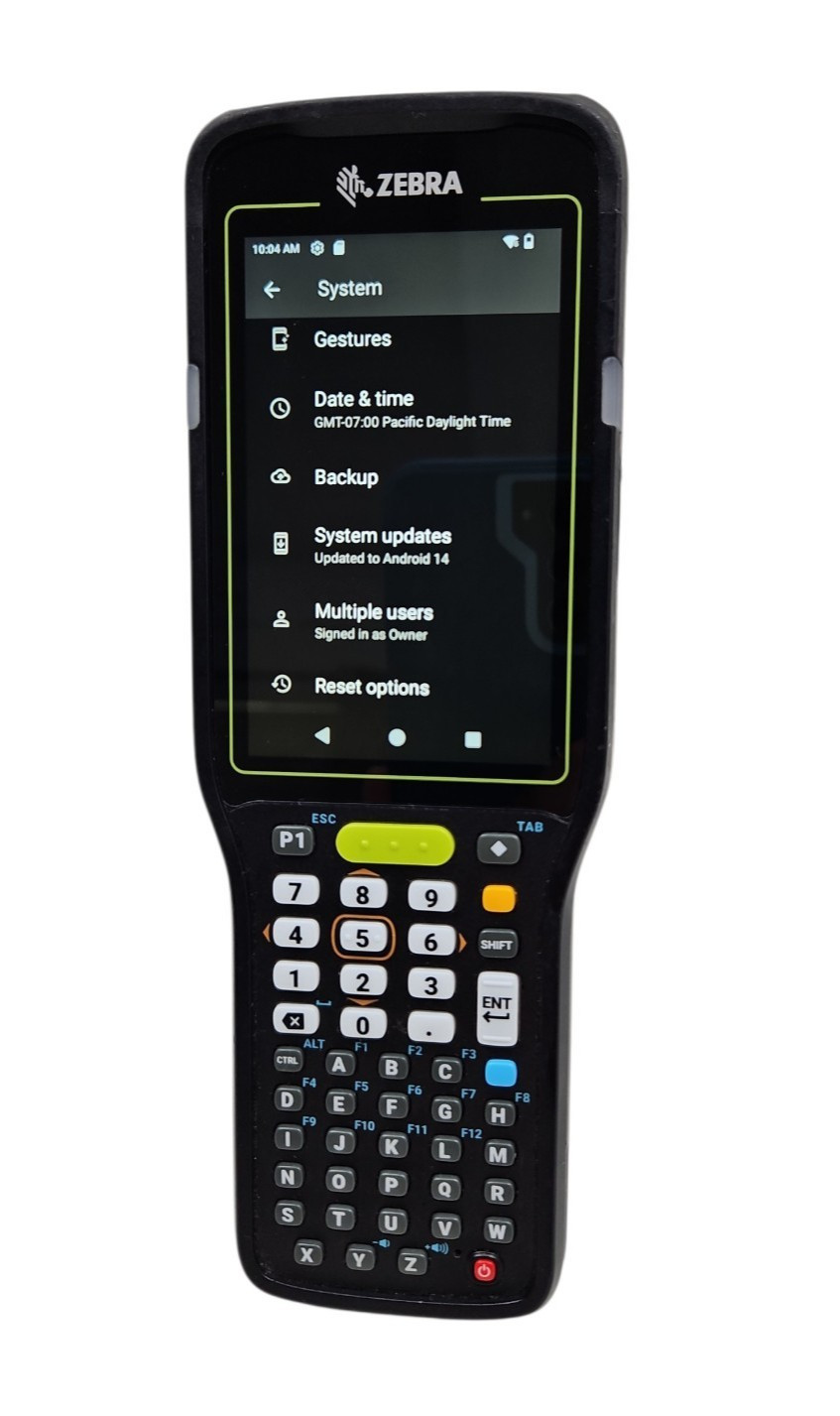 Zebra MC3400 MC3401 Android 14 Mobile Scanner 6GB/64GB Barcode MC3401-0G1J54SS